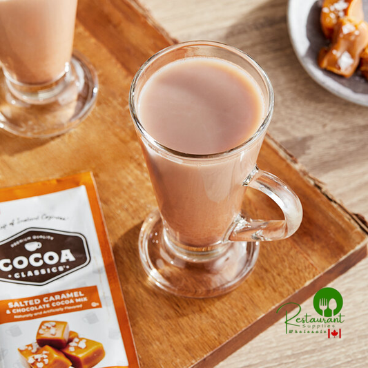 Cocoa Classics Salted Caramel and Chocolate Cocoa Mix Packet – 72/Case