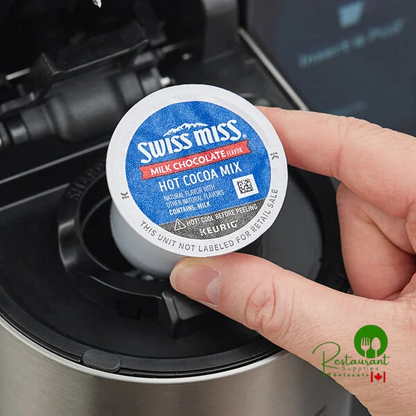 Swiss Miss Milk Chocolate Hot Cocoa Single Serve Keurig® K-Cup® Pods – 22/Box