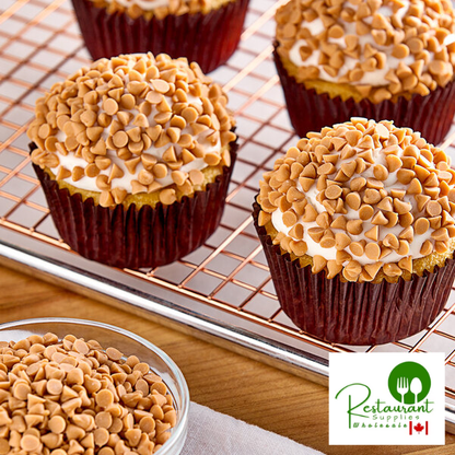 Butterscotch 4M Baking Chips – 25 lb Bulk Bag for Baking & Desserts