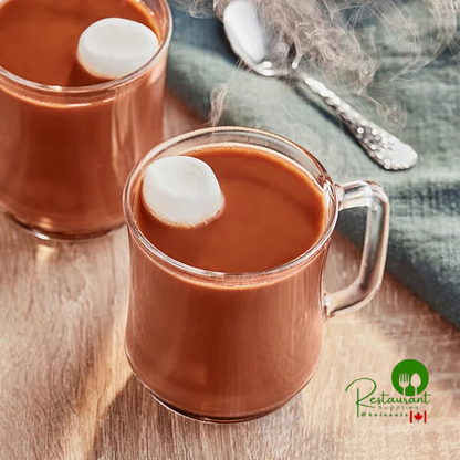 Ghirardelli 10.5 oz Double Chocolate Hot Cocoa Mix – Rich and Creamy Drink Powder