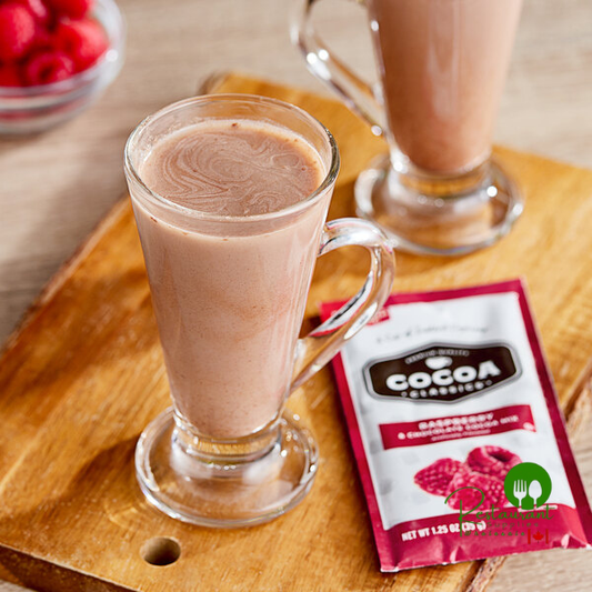 Cocoa Classics Raspberry & Chocolate Hot Cocoa Packets – 72/Case | Gourmet Drink Mix