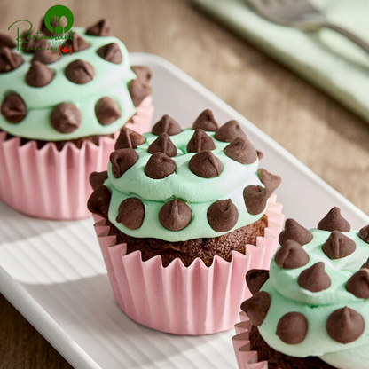 YORK Dark Chocolate Peppermint 1M Baking Chips 8 oz – 12/Case