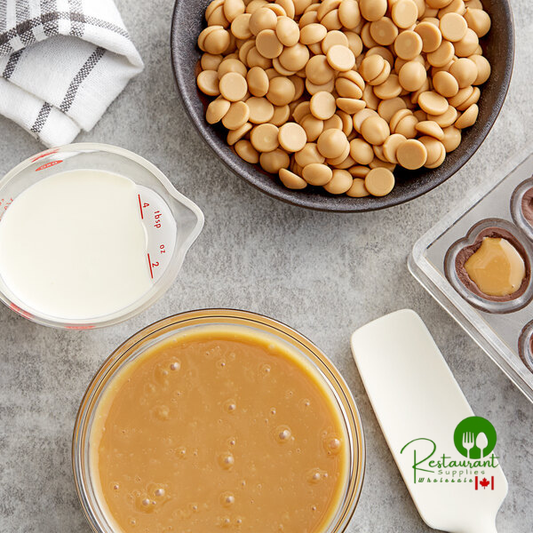 Callebaut Gold White Caramelized Chocolate Callets™ – 5.5 lb Bag