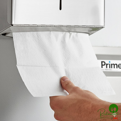 Prime White M-Fold (Multifold) Towel - 4,000/Case