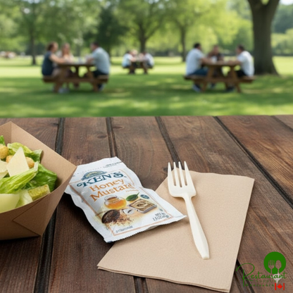 Ken's Foods 1.5 oz. Honey Mustard Dressing Packet - 60/Case