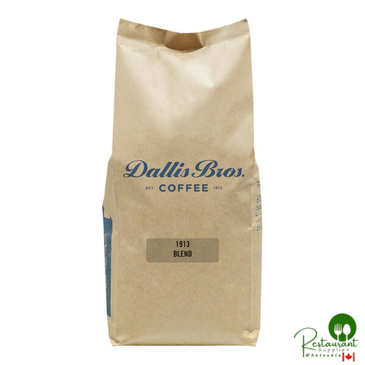 Dallis Bros 1913 Specialty Blend Whole Bean Coffee 5 lb. - 2/Case