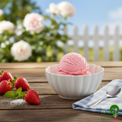 Oringer Red Raspberry Puree Hard Serve Ice Cream Base 1 Gallon