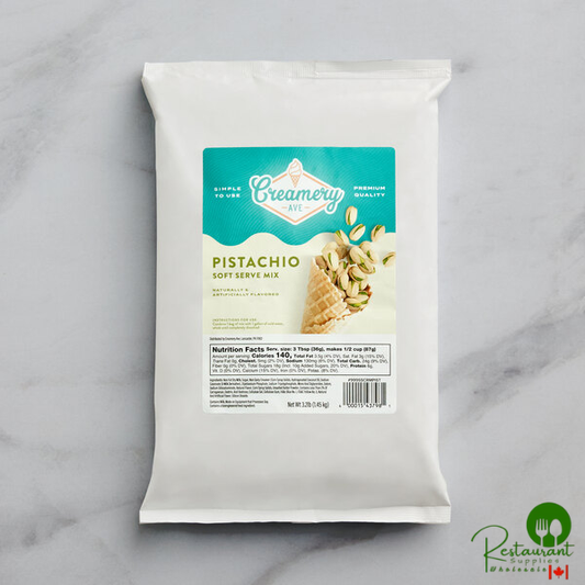 Creamery Ave. Pistachio Soft Serve Mix 3.2 lb.