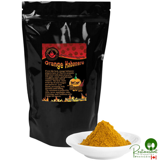 Fiery Farms Orange Habanero Pepper Powder 2.2 lb.