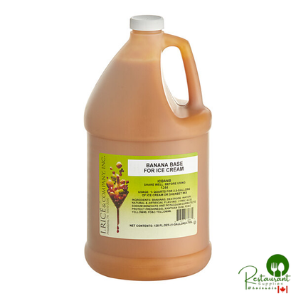 I. Rice Banana Hard Serve Ice Cream Base 1 Gallon