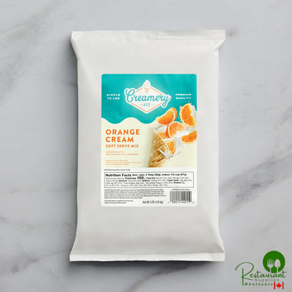 Creamery Ave. Orange Cream Soft Serve Mix 3.2 lb.