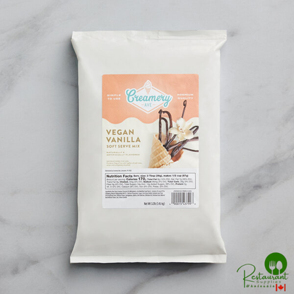 Creamery Ave. Vegan Vanilla Soft Serve Mix 3.2 lb.