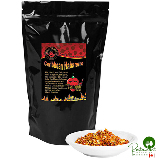Fiery Farms Red Caribbean Habanero Pepper Flakes 2.2 lb.