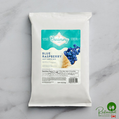 Creamery Ave. Blue Raspberry Soft Serve Mix 3.2 lb.