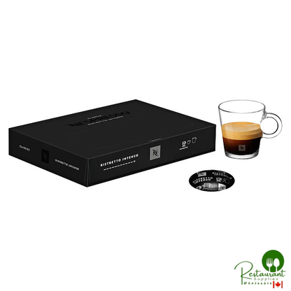 Nespresso Professional 50-Count Ristretto Intenso Single Serve Coffee Capsules - 6/Case