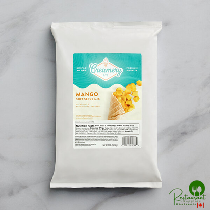 Creamery Ave. Mango Soft Serve Mix 3.2 lb.