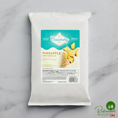 Creamery Ave. Pineapple Soft Serve Mix 3.2 lb.
