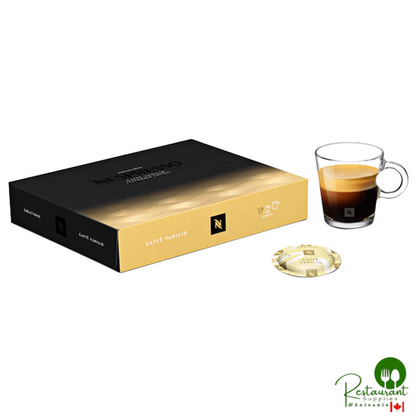 Nespresso Professional Caffe Vanilio (Vanilla) Single Serve Coffee Capsules - 50/Pack