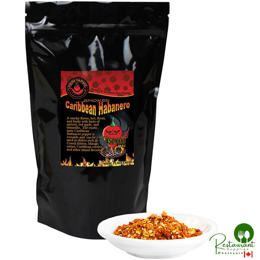 Fiery Farms Smoked Red Caribbean Habanero Pepper Flakes 2.2 lb.