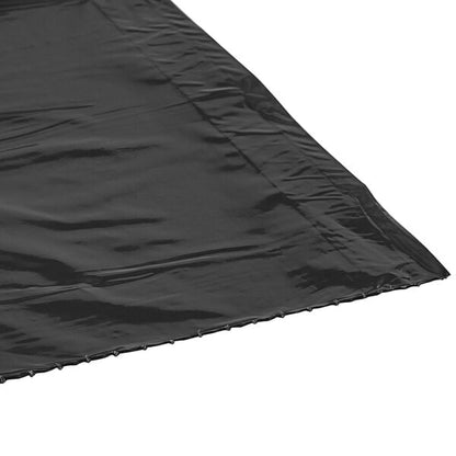 Lavex Hercules 45 Gallon 2 Mil 40" x 46" Low-Density Heavy-Duty Black Can Liner / Trash Bag - 100/Case