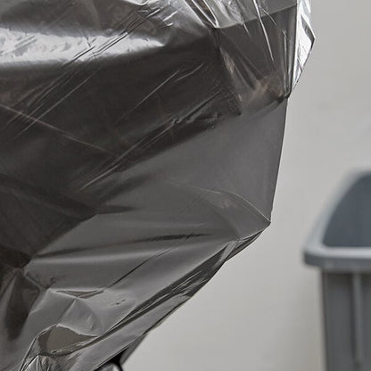Lavex Li'l Herc 33 Gallon 1.2 Mil 33" x 39" Low-Density Medium-Duty Black Trash Bag / Can Liner - 100/Case