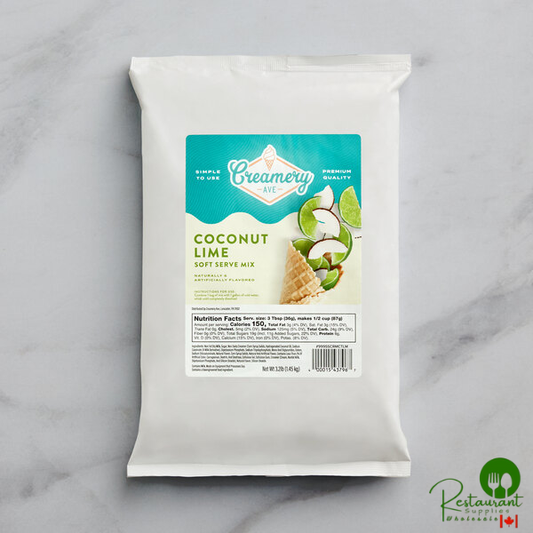 Creamery Ave. Coconut Lime Soft Serve Mix 3.2 lb.