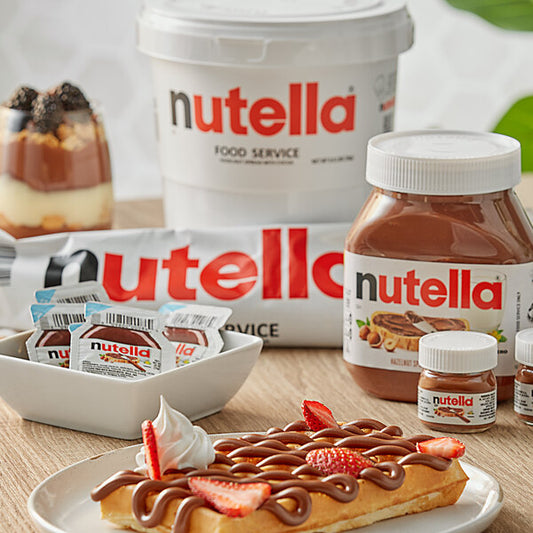 Nutella Hazelnut Spread 6.6 lb. Tub - 2/Case