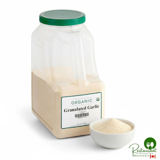 Organic Granulated Garlic By Prime 5 lb. - 4/Case