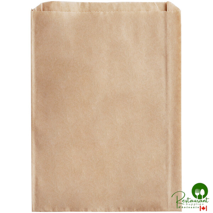 6" x 1" x 8" Kraft Sandwich / Cookie Bag By Prime - 2,000/Case