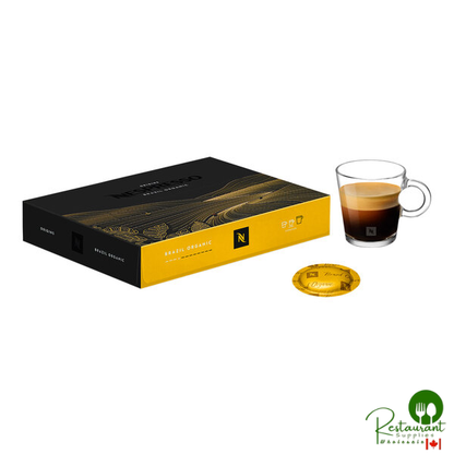 Nespresso Professional Brazil Organic Single Origin Single-Serve Coffee Capsules - 50/Pack