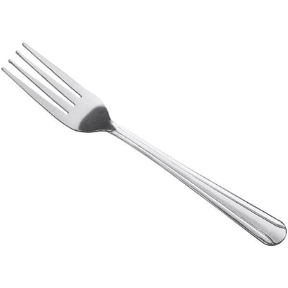 Choice Dominion 7" 18/0 Stainless Steel Dinner Fork - 12/Case