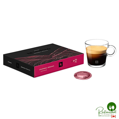 Nespresso Professional Colombia Organic Single Origin Single Serve Coffee Capsules - 50/Pack