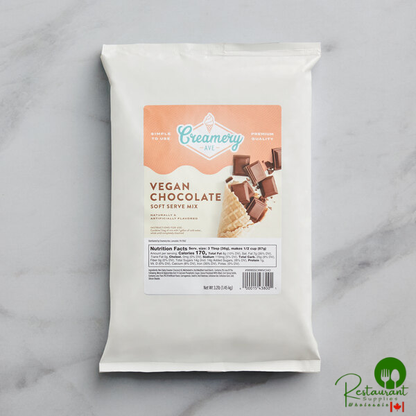 Creamery Ave. Vegan Chocolate Soft Serve Mix 3.2 lb.