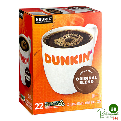 Dunkin' Original Blend Coffee Single Serve Keurig® K-Cup® Pods - 22/Box