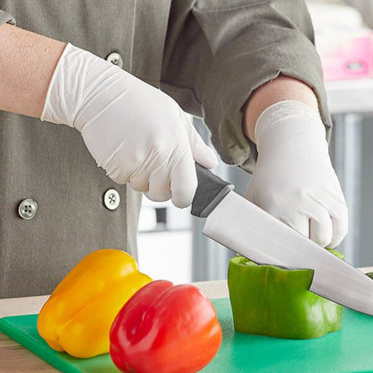 Noble Powder-Free Disposable Latex Gloves for Foodservice - 1,000/Case
