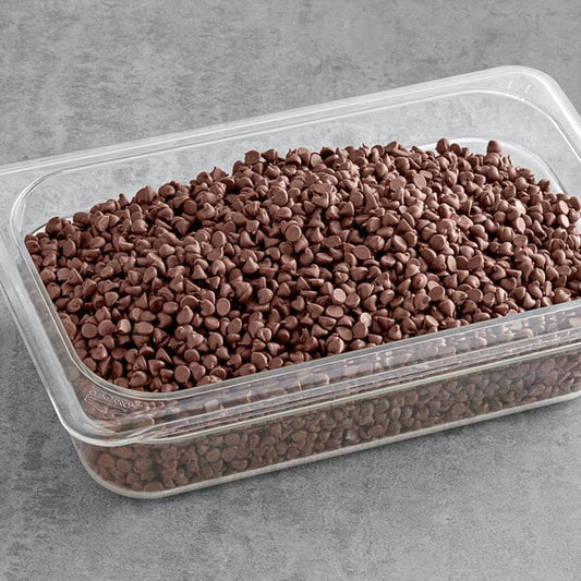 HERSHEY'S 25 lb. Mini Semi-Sweet Chocolate 4M Baking Chips