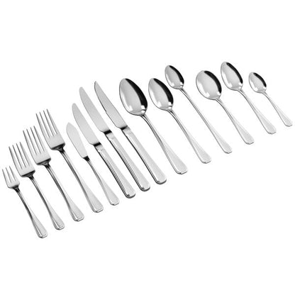 Acopa Edgeworth 8 1/2" Stainless Steel Extra Heavy Weight Dinner Knife - 12/Case