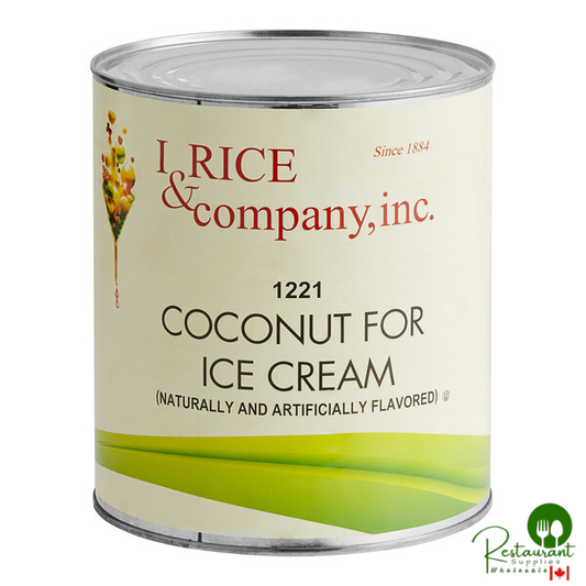 I. Rice Coconut Hard Serve Ice Cream Base #10 Can
