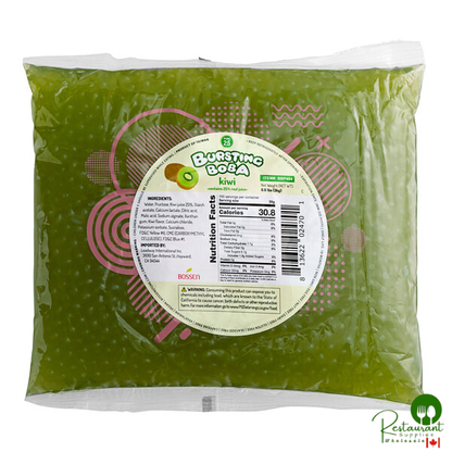 Bossen Pure25 Kiwi Bursting Boba Bag 6.6 lb. - 5/Case