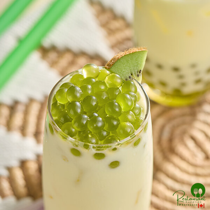 Bossen Pure25 Kiwi Bursting Boba Bag 6.6 lb. - 5/Case