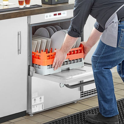 MainStreet Equipment HTUC High-Temperature Undercounter Dishwasher - 208V/240V, 1 Phase