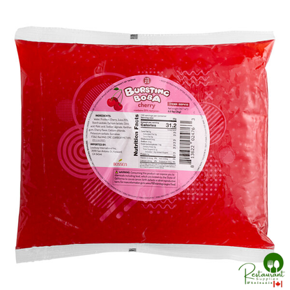 Bossen Pure25 Cherry Bursting Boba Bag 6.6 lb. - 5/Case