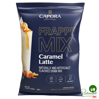 Capora 3.5 lb. Caramel Latte / Frappe Mix