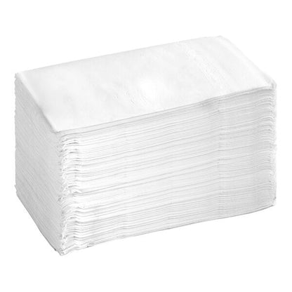 Choice White Customizable 2-Ply Dinner Napkin 17" x 15" - 3,000/Case