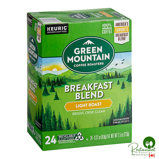 Green Mountain Coffee Roasters Breakfast Blend Single Serve Keurig® K-Cup® Pods - 96/Case