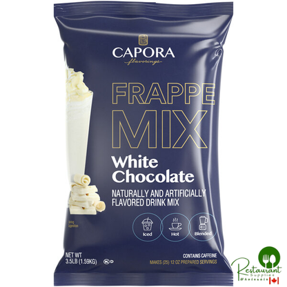 Capora White Chocolate Frappe Mix 3.5 lb.