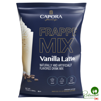 Capora 3.5 lb. Vanilla Latte / Frappe Mix