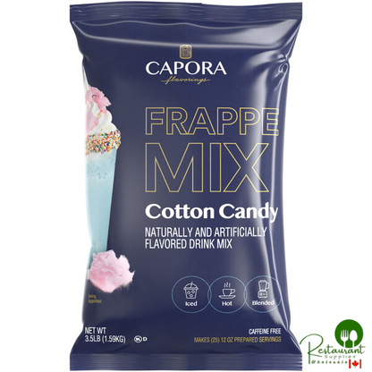 Capora Cotton Candy Frappe Mix 3.5 lb.