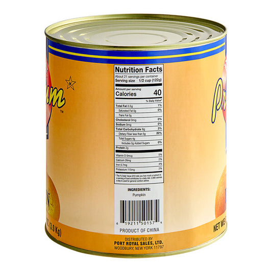 #10 Can 100% Pure Canned Pumpkin - 6/Case