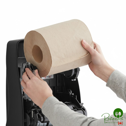 Prime Select 1-Ply Natural Kraft Paper Towel Roll, 665 Feet / Roll - 6/Case